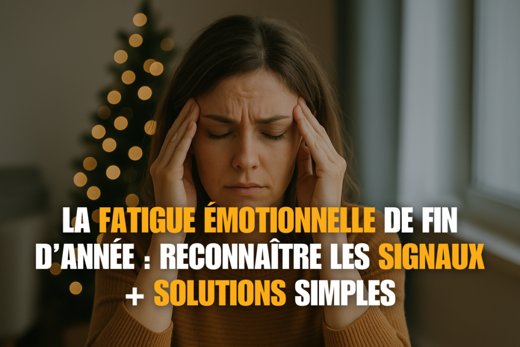 Fatigue émotionnelle de fin d’année : pourquoi vous vous sentez épuisé… et comment y remédier